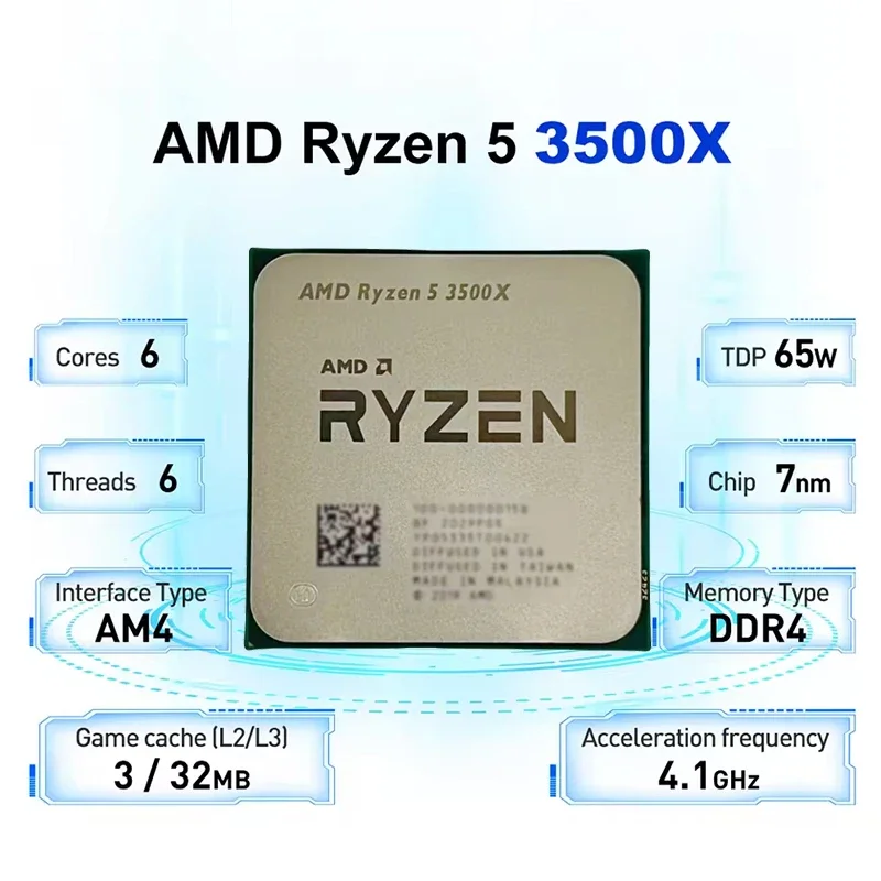 AMD Ryzen 5 3500X 3,6 GHz 6 rd – Esports Gaming Pc Build recenzja i cena