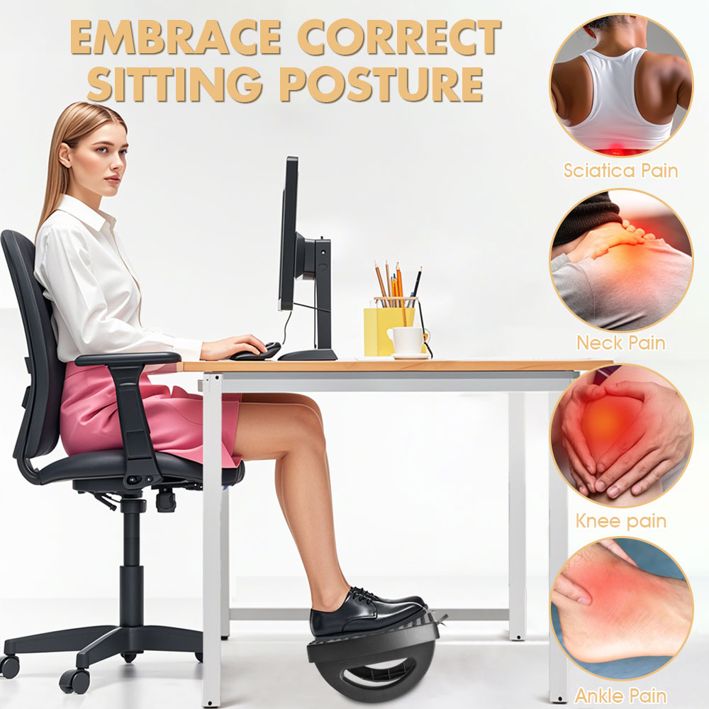 Przenośny podnóżek do domowego – Footrest Under Desk recenzja i cena