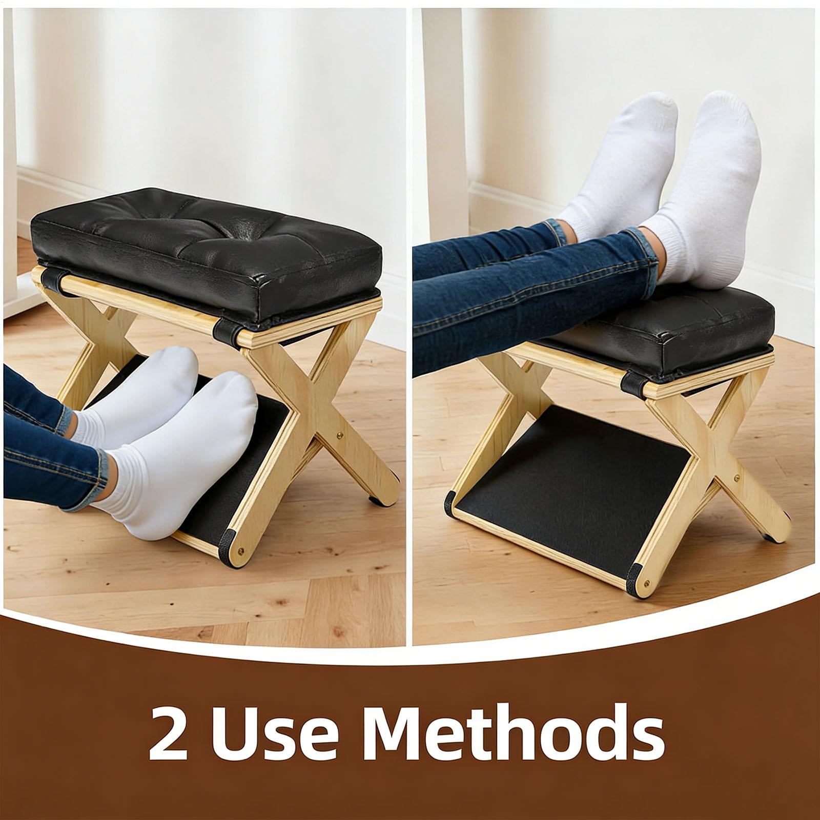 Podnóżek pod biurko drewniany  – Footrest Under Desk recenzja i cena