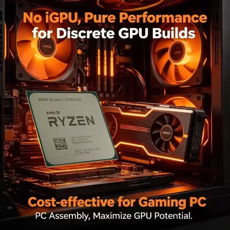 AMD Ryzen 7 5700X3D R7 5700X3D – Esports Gaming Pc Build recenzja i cena